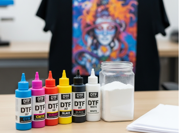 Top DTF Inks and Powders for Vibrant Prints