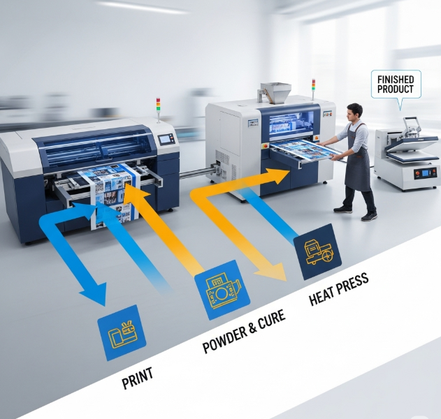 How to Speed Up Your DTF Printing Workflow