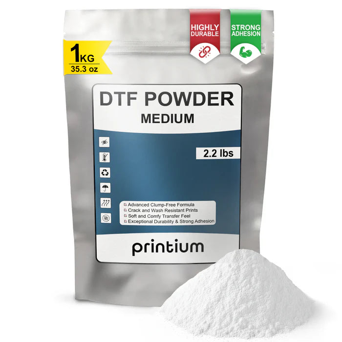 DTF Powder - Medium 1 kg (2.2 lb)