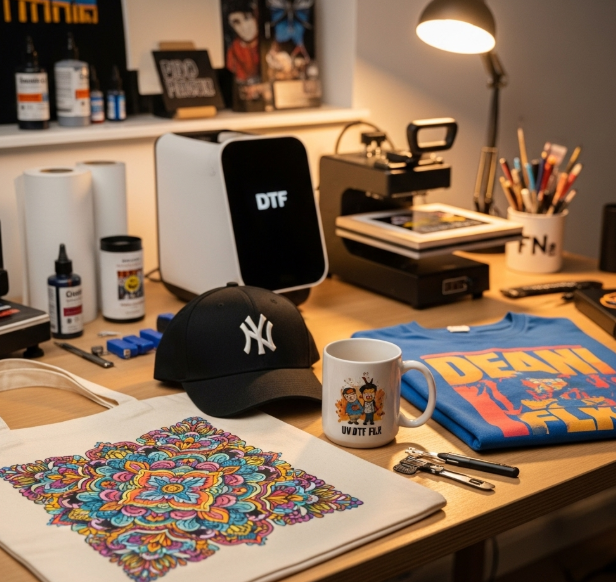 Creative Projects You Can Make With DTF Printing Supplies