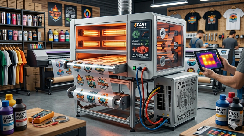 The Heart of Heat: Why Your DTF Dryer Power Supply is Critical for Success