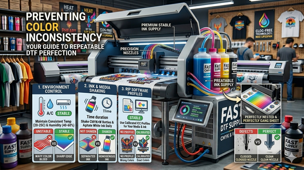 Fix DTF Color Inconsistency | Accurate & Vibrant Print Guide