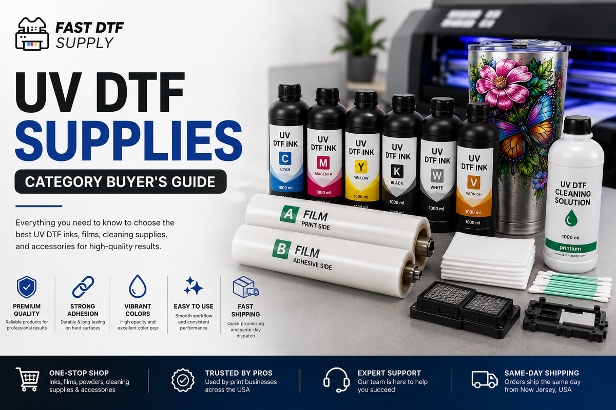 UV DTF Supplies Category Buyer's Guide