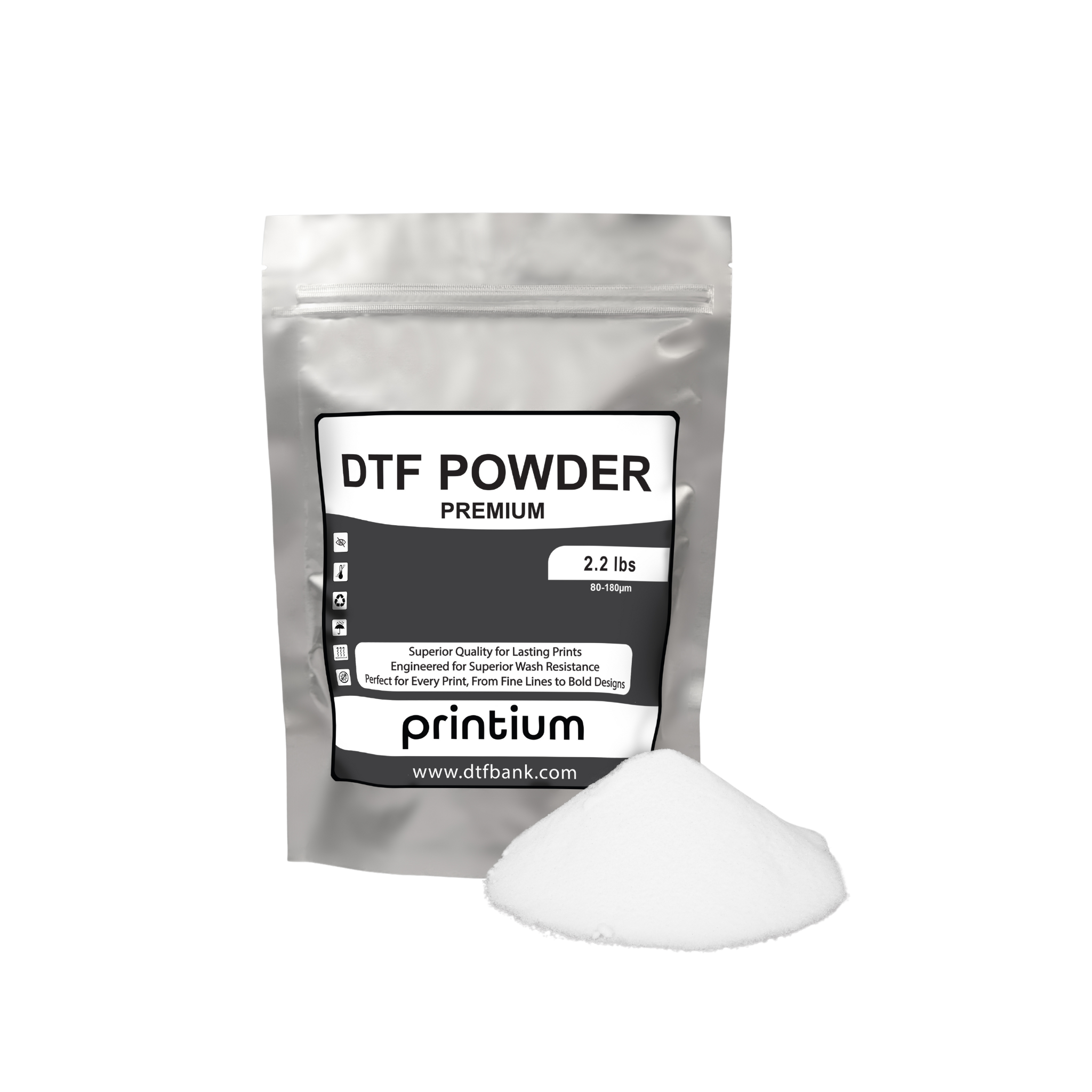 Premium DTF Powders for Durable and Vibrant Transfers – Fast DTF Supply