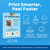 Premium Plus A4 DTF Film Sheets & DTF Powder Bundle – 2 x 50-pack A4 DTF Sheets + 2.2 lbs DTF Powder