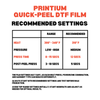 Quick Peel DTF Film - 23.6
