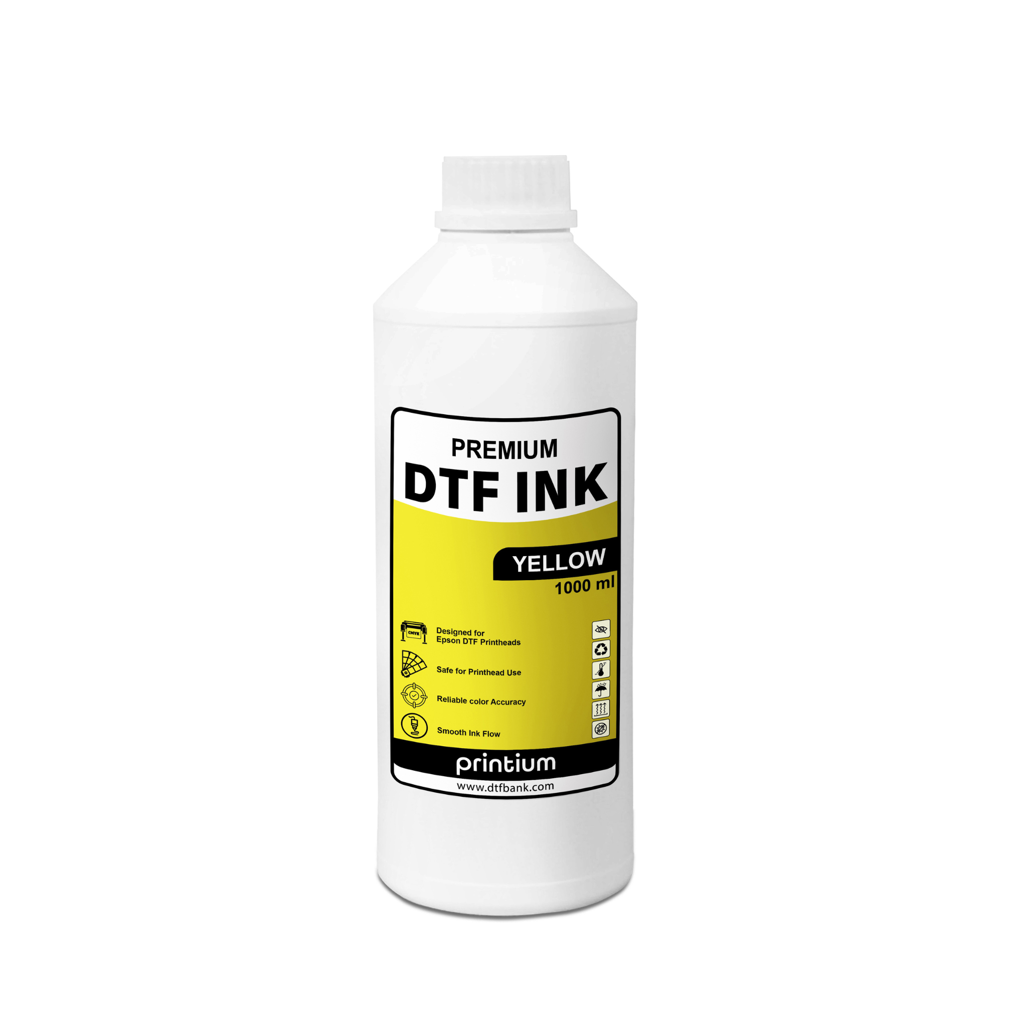 Premium DTF Ink - Yellow 1 Liter