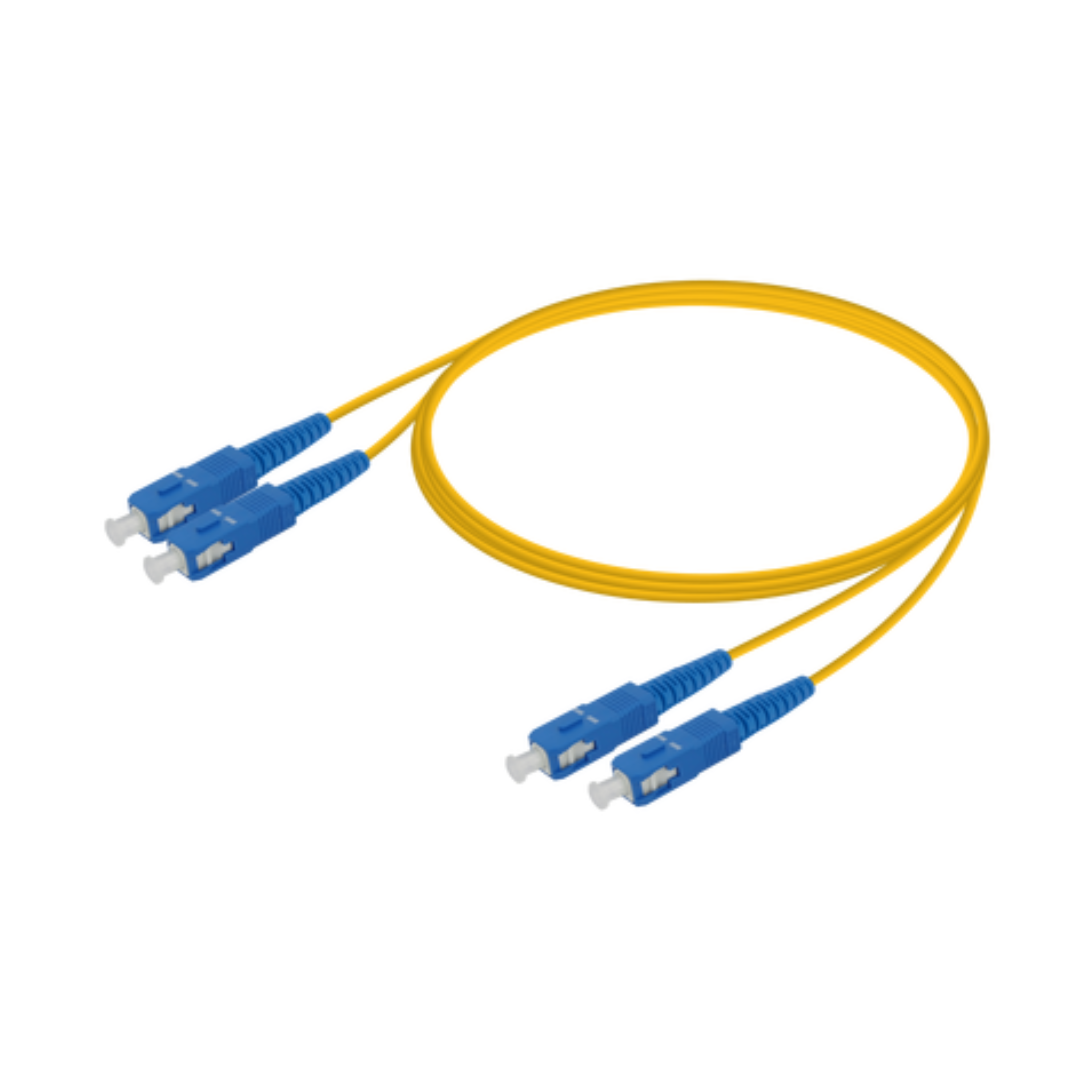 Fiber Optic Patch Cable SC/UPC 2x13.1'