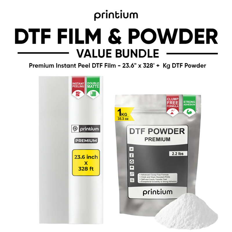Premium DTF Film & DTF Powder Bundle – 23.6