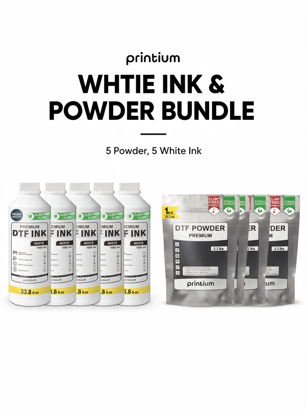 White Ink & Powder Bundle