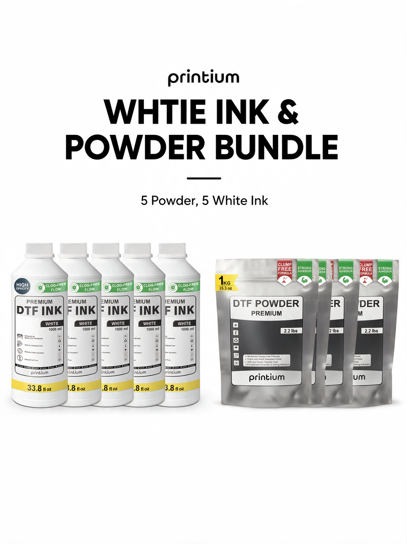 White Ink & Powder Bundle