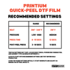 Quick Peel DTF Film - 23.6